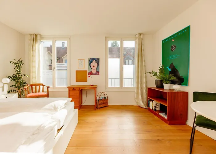 Appartement Boutique Studio, Bundeshausblick I Naehe Altstadt